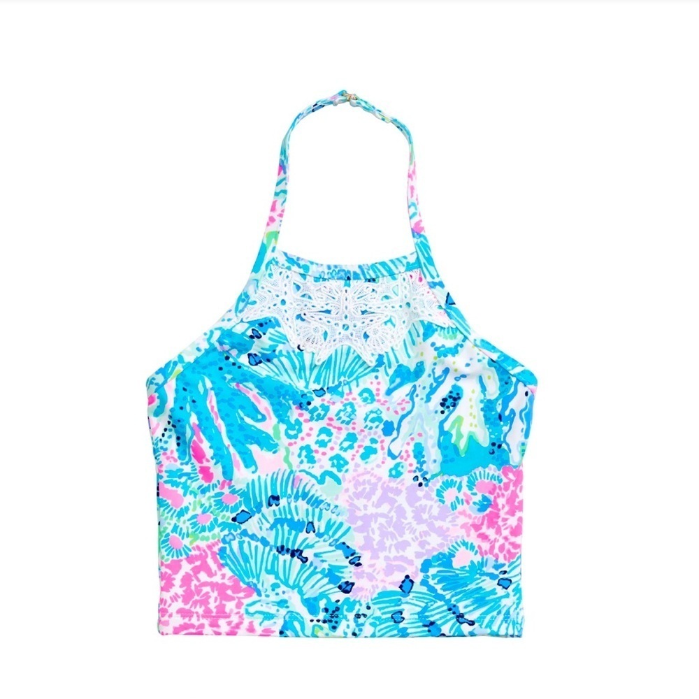 Lily Pulitzer Youth Tankini Swim Top
